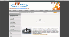 Desktop Screenshot of ferrite-magnet.org